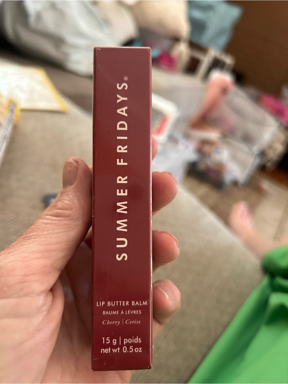 Summer Fridays Lip Butter Balm - Cherry, NEW - Picture 2 of 6